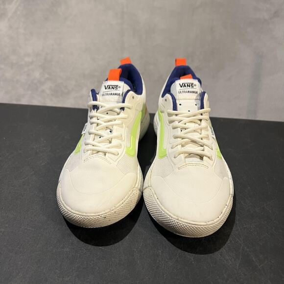 Vans UltraRange Shoes Mens Size 7 White Volt Navy UltraCush Athletic Sneakers main image 7